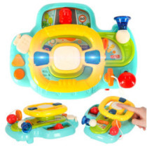 Dětský interaktivní volant, modrý