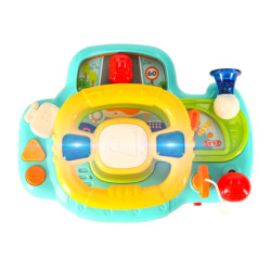 Dětský interaktivní volant, modrý