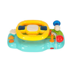 Dětský interaktivní volant, modrý