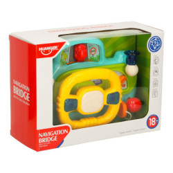 Dětský interaktivní volant, modrý