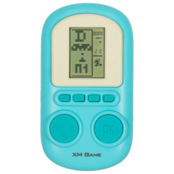 Elektronická arkádová hra přenosná konzole, modrá