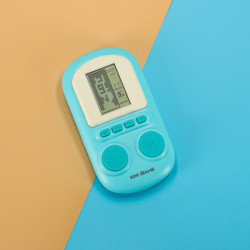 Elektronická arkádová hra přenosná konzole, modrá