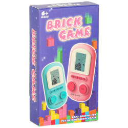 Elektronická arkádová hra přenosná konzole, modrá