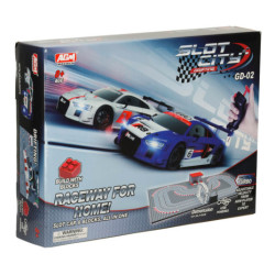 Závodní dráha pro policejní auta 64x38,5cm