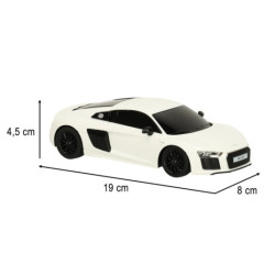 RC auto 1:24 AUDI R8 2015, bílé