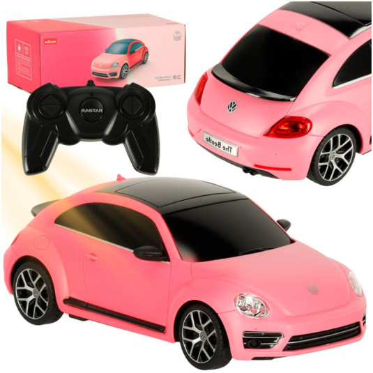 RC auto 1:24 Volkswagen Beetle-UV, růžové