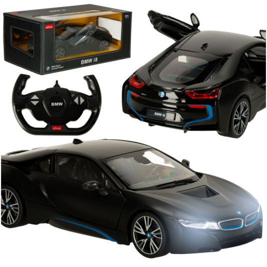 RC auto 1:14 BMW i8 otevírací dveře, černé