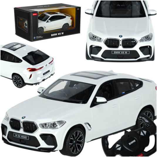 RC auto 1:14 BMW X6 M, bílé