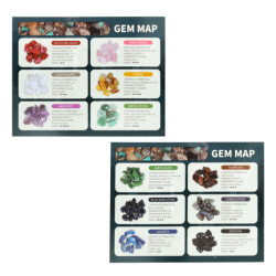 Archeologický soubor kamenných minerálů 9 el.