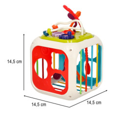 Interaktivní vzdělávací třídička kostek pro děti 7v1