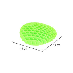 Smyslová antistresová protahovací hračka Fidge Worm, zelená