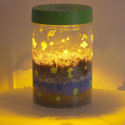 Dinosauří terárium s nočním LED osvětlením