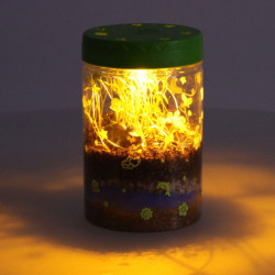 Dinosauří terárium s nočním LED osvětlením