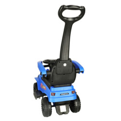 Jízda terénním autem se zvukem a světly, modrá