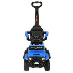 Jízda terénním autem se zvukem a světly, modrá