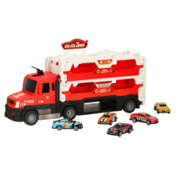 Skládací transportér XXL, červený