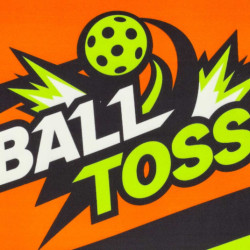 Obratnostní hra s házením míčku na cíl