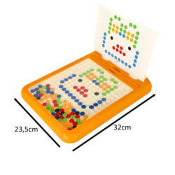 MAGNETICKÁ TABULE MOZAIKA, KRÁLÍK 32 X 23,5 CM