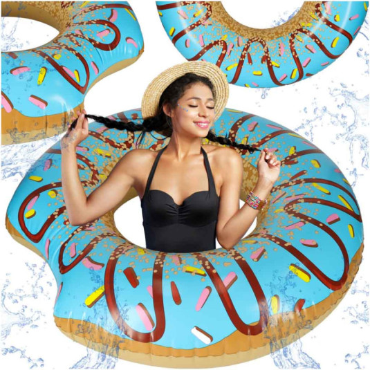 BESTWAY 36118 Plavecké kolo Donut blue 107 cm