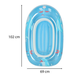 BESTWAY 34037 nafukovací matrace na plavání dětská matrace do pontonového člunu modrá
