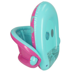 BESTWAY 34091 Nafukovací ponton se stříškou růžový