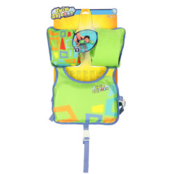 AQUASTAR Zelená plavecká vesta s rukávy