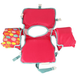 AQUASTAR Růžová plavecká vesta s rukávy