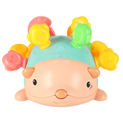 Smyslově vzdělávací montessori modrý ježek