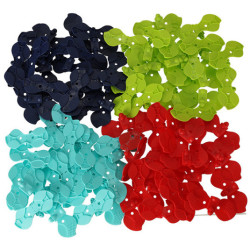 Závodní dráha s autem 102 prvků