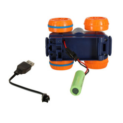 Závodní dráha s autem 102 prvků