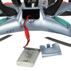 Syma X5HW 2,4GHz RC dron Wi-Fi kamera, modrá