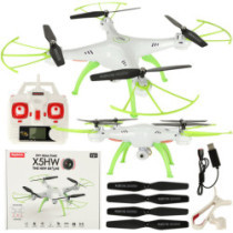 Syma X5HW 2,4GHz RC dron Wi-Fi kamera, bílá