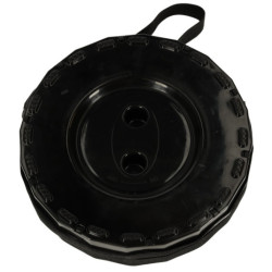 Skládací židle, černá