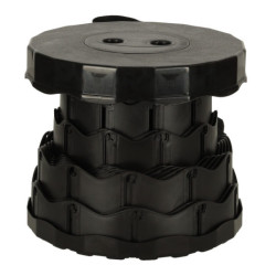 Skládací židle, černá