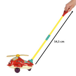 Push stick helikoptéra letadlo se zvukem