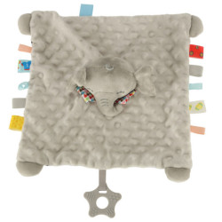 Senzorický maskot šustivý tag slona