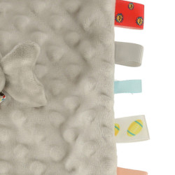 Senzorický maskot šustivý tag slona