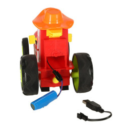 RC traktor na dálkové ovládání skákající traktor tančící zvuk