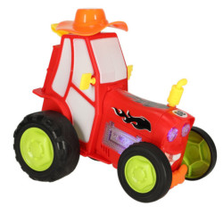 RC traktor na dálkové ovládání skákající traktor tančící zvuk