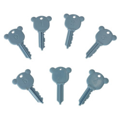 Vzdělávací puzzle hra autíčka visací zámky smyslová hračka Montessori