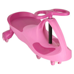 Gravitační horská dráha svítící LED kola, růžová