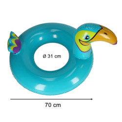 Nafukovací dětský plovací kruh Toucan 70cm