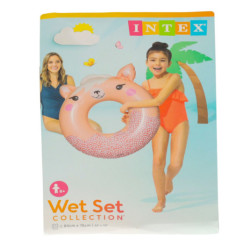 INTEX 59266 Plavecké kolo zvířátko růžové 6+