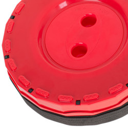 Skládací židle pro domácí zahradu kempování, červená