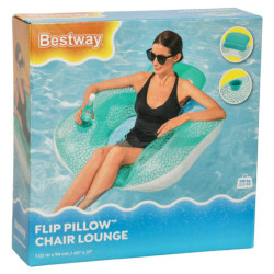 BESTWAY 43097 nafukovací matrace polohovací křeslo 102 x 94 cm