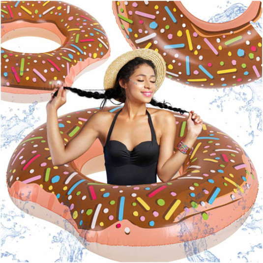 BESTWAY 36118 Donut 107cm bronzové plavecké kolo