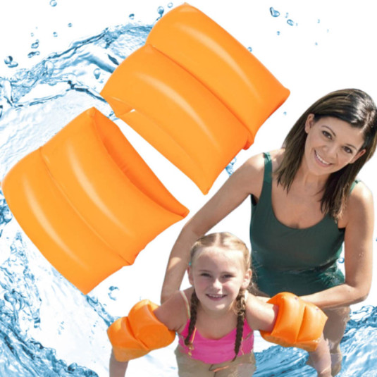 BESTWAY 32005 Plavecké rukávy Butterfly oranžové