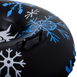 Nafukovací sáně na sněhové kolo s pneumatikou na sníh