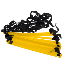 Koordinační gymnastický tréninkový žebřík, žlutý