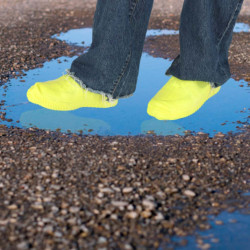 Vodotěsné chrániče bot wellingtons S žlutá velikost 26-34